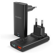 ChoeTech 65W A+C Charger, black - AC Adapter