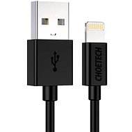 ChoeTech MFI Certified USB-A to Lightning 1.8m Cable Black - Adatkábel