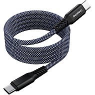 Choetech PD100W USB-C to USB-C 1M Magnet Nylon Cable--blue - Data Cable