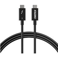 ChoeTech Thunderbolt 3 Passive USB-C Cable 0.7m Black - Adatkábel