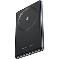 ChoeTech PD20W 5000mAh Ultra-thin magnetic power bank-SUPER SLIM only 8.9mm Black - Powerbank