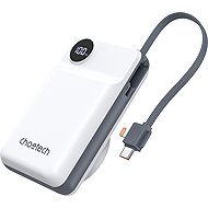 ChoeTech 20000mAh LED display power bank for Mobile and Apple watch white - Power Bank