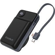 ChoeTech 20000mAh LED display power bank for Mobile and Apple watch black - Power Bank