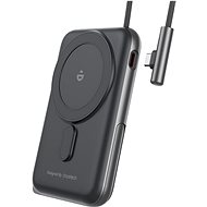 ChoeTech PD20W Magnetic 10000mAh Power Bank With Cable black - Powerbank