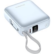Choetech Mini 35W 10000mAh Power Bank with USB-C input/output Cable-- blue - Power Bank