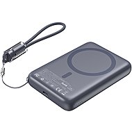 ChoeTech CCC Certified 10000mAh Ultra Thin Magnetic Power Bank - grey - Power Bank