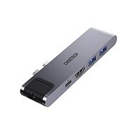 Choetech 7-in-1 USB-C Multiport Adapter - Port replikátor