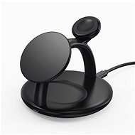 Choetech 3 in 1 Magnetic Wireless Charger for iPhone 12 / 13 / 14 + Apple Watch - Nabíjačka na hodinky