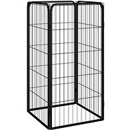 Shumee Dog playpen 4 panels 50 × 100 cm black - Dog Playpen