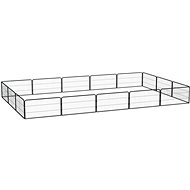 Shumee Dog pen 16 panels 100 × 50 cm black - Dog Playpen