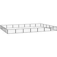 Shumee Dog pen 24 panels 100 × 50 cm black - Dog Playpen