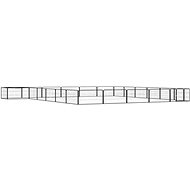 Shumee Dog pen 24 panels 100 × 50 cm black - Dog Playpen