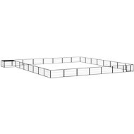 Shumee Dog pen 32 panels 100 × 50 cm black - Dog Playpen