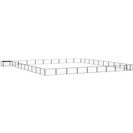 Shumee Dog pen 40 panels 100 × 50 cm black - Dog Playpen