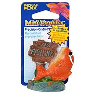 Penn Plax Decoration No Fishing 6,4 cm - Aquarium Decoration