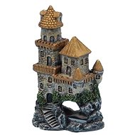 Penn Plax Castle decoration with golden roof 10 cm - Aquarium Decoration