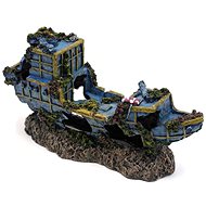 Penn Plax Sunken Ship 18 × 5 × 8 cm - Aquarium Decoration