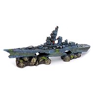 Penn Plax Sunken Battleship Decoration 33 × 5 × 13 cm - Aquarium Decoration