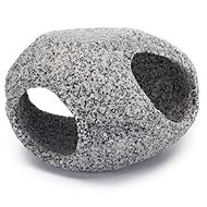 Penn Plax Stone Shelter Granite Large 10,2 cm - Aquarium Decoration