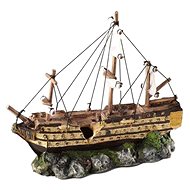 Ebi Sailboat 37 × 12 × 28,5 cm - Aquarium Decoration