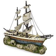 Ebi Boat with Sails 38 × 12,5 × 31,5 cm - Aquarium Decoration