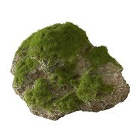 Ebi Aqua Della machom zarastený kameň s prísavkami M 16 × 11 × 11 cm - Dekorácia do akvária