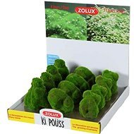 Zolux Rock with live moss resins 7 × 7 × 10 cm - Aquarium Decoration