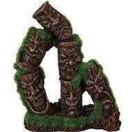 Zolux Totem with live moss resin 10,2 × 6,3 × 13,9 cm - Aquarium Decoration