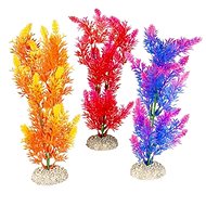 Ebi Aqua Della Elodea Densa orange, blue or red 25 cm 1 pc - Aquarium Decoration