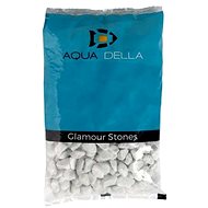 Ebi Aqua Della Aquarium Gravel carrara white 12-16 mm 2 kg - Aquarium Sand