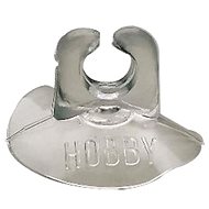 Hobby Suction cups with gutter transparent 2 pcs - Aquarium Supplies