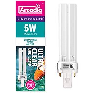 Arcadia Compact Ultra Clear UVC 5W, G23, 100mm - UVC Lamp