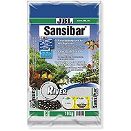 JBL Sansibar RIVER Light Substrate with Black Pebbles, 10kg - Aquarium Sand