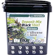 DENNERLE Deponit-Mix Black 10in1 Nutrient Substrate, 2.4kg - Aquarium Sand