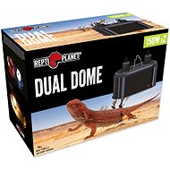 Repti Planet Lighting Dual Dome 2 × 150 W - Terrarium Light