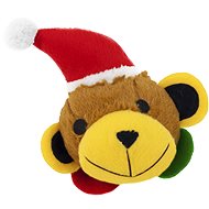 Akinu Toy Plush Christmas BEAR Ball Inside 17cm - Dog Toy
