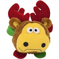 Akinu Toy Plush Christmas REINDEER with Ball Inside 15cm - Dog Toy