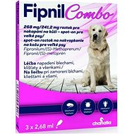 Fipnil Combo 268/241.2mg L Dog Spot-on 3 × 2.68ml - Antiparasitic Pipette