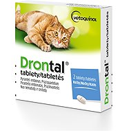Drontal for cats 2 tbl - Veterinary Product