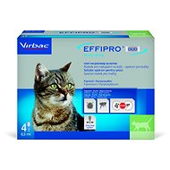 Virbac Effipro Duo spot-on for cats 4 × 0.5 ml - Antiparasitic Pipette