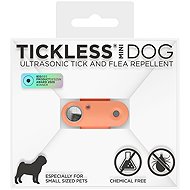 TICKLESS® Mini Rechargeable Ultrasonic Tick Repeller for dogs and cats Hot peach - Ultrasonic Repellent