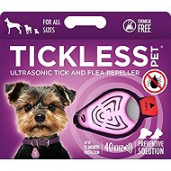 TICKLESS® PET Ultrasonic tick repellent for dogs pink - Ultrasonic Repellent