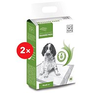 M-Pets GREEN GRASS 90 × 60 cm 2 × 30 pcs - Absorbent Pad
