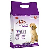 Aiko Soft Care Diapers Levander 60 × 60cm 10 pcs - Absorbent Pad