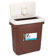 M-Pets Food CONTAINER, Brown, 20.5kg - Granule barrel