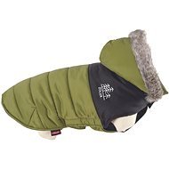 ZOLUX Waterproof jacket with hood khaki 30cm - Dog Clothes