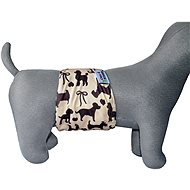 GaGa's Incontinence Belt for Dogs Brown Dog S - Dog Incontinence Pants