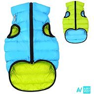 AiryVest dog jacket blue/green XS 22 - Dog Clothes