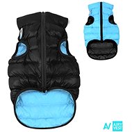 AiryVest dog jacket black/blue M 47 - Dog Clothes