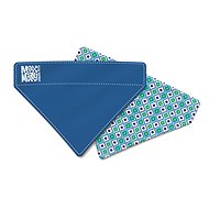 Max & Molly Šátek pro psy, Retro Blue, Velikost S - Dog Scarves